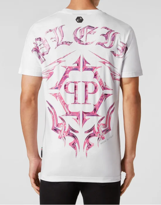 T-shirt Round Neck SS Chrome