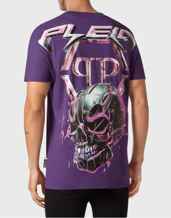 T-shirt Round Neck SS Chrome