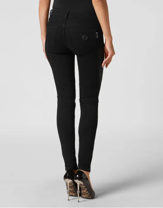 Denim Low Waist Jeggins
