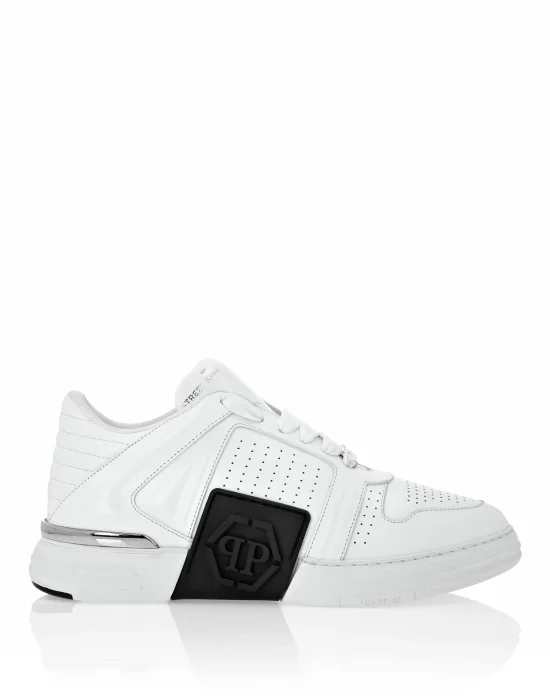 Leather Lo-Top Sneakers