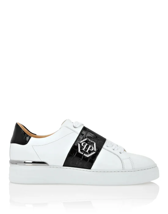 Leather Lo-Top Sneakers