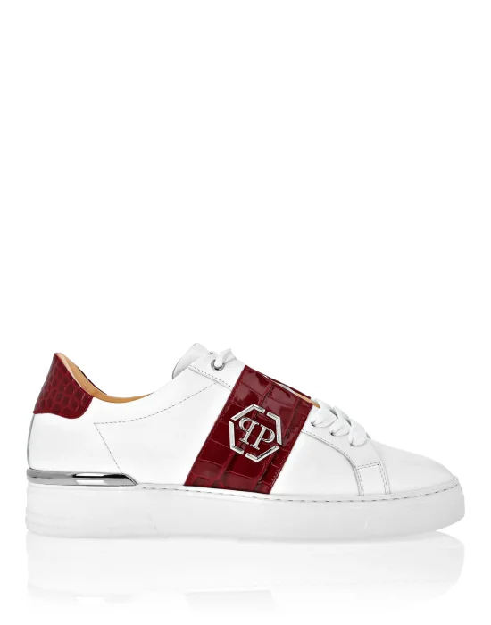 Leather Lo-Top Sneakers