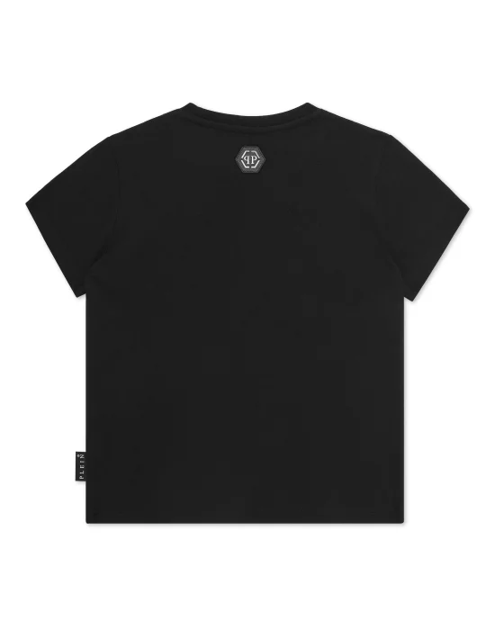 T-shirt Round Neck SS Strass Monogram
