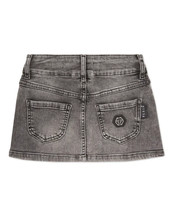 Denim Mini Skirt