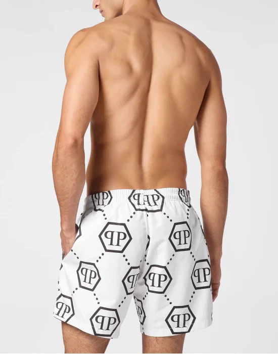 Short Swim Boxer Monogram