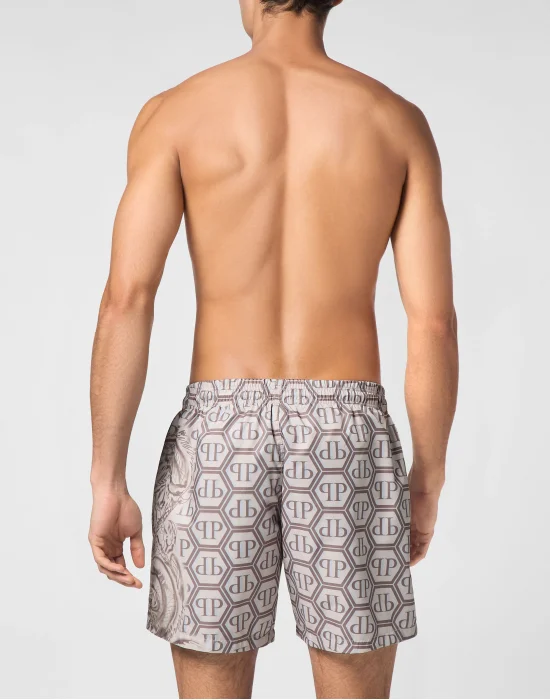 Short Swim Boxer Dragon Monogram