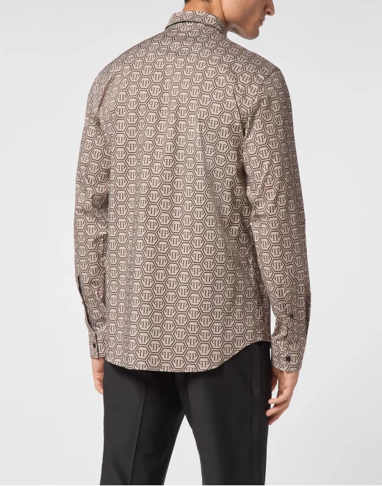 Shirt Sugar Daddy Cut Long-Sleeve Monogram