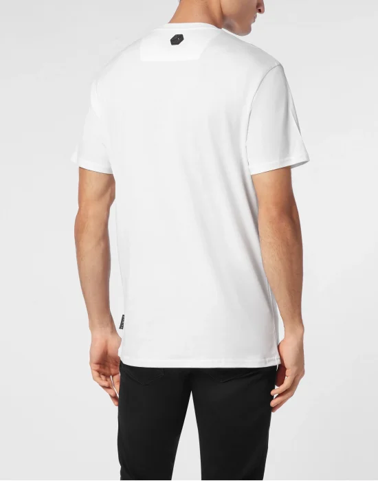 T-shirt Round Neck SS Dragon Skull