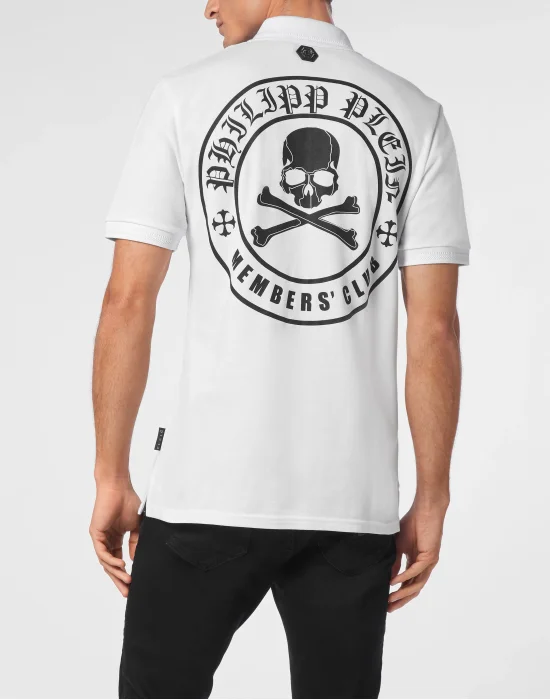 Pique Polo Shirt SS Skull&Bones