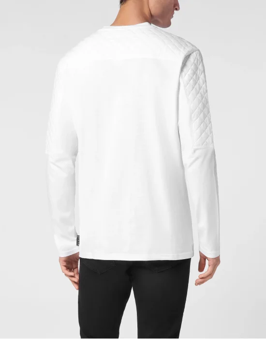 T-shirt Round Neck LS Studs