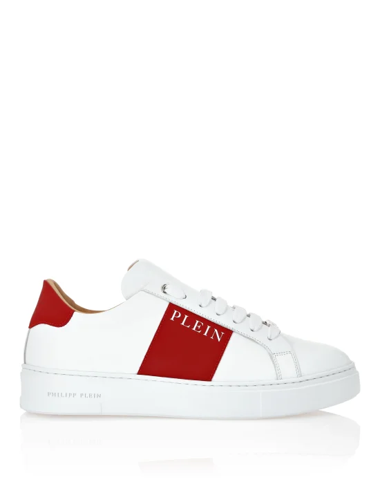 Nappa Leather Lo-Top Sneakers