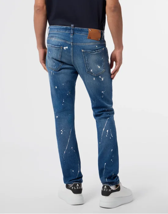 5-Pocket Super Straight Cut Jeans PP