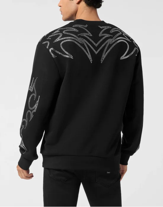 Fleece Sweatshirt Texas Studs