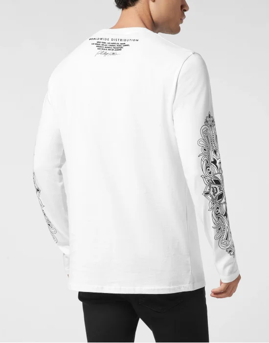 Long Sleeve T-Shirt Chrome Crest