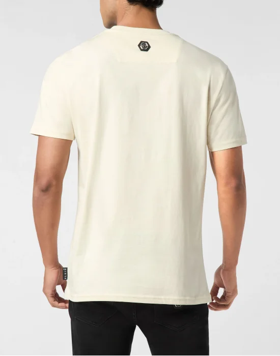 Round Neck T-Shirt College Animals Outline