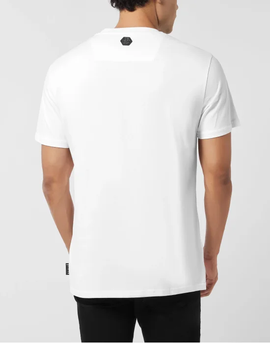 Round Neck T-Shirt Skull Stones