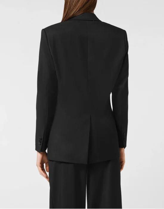 Double-Breasted Blazer Brooch