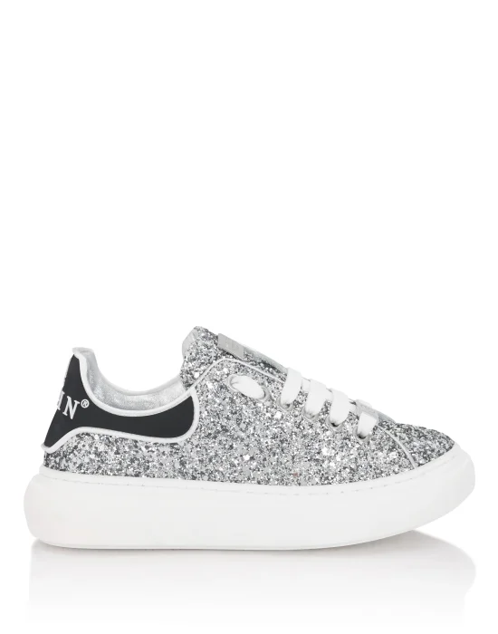 Low-Top Sneakers Glitter