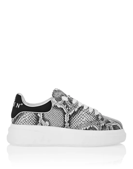 Low Top Sneakers Roccia Python Print