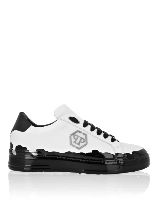 Nappa Leather Low Top Sneakers Carson Paint