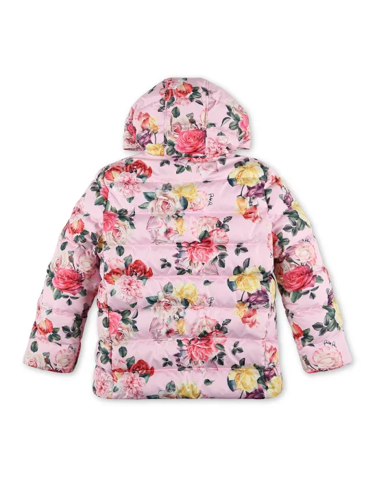 Nylon Jacket Flowers