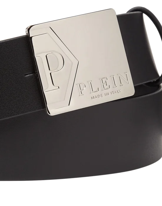 Leather Belt Iconic Plein