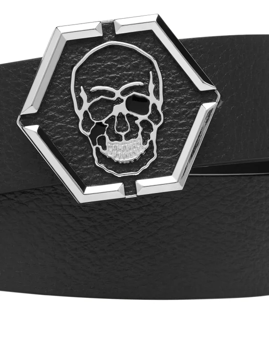 Leather Belt Iconic Plein