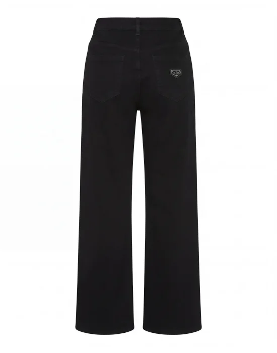 Denim Trousers Loose Fit Iconic Plein