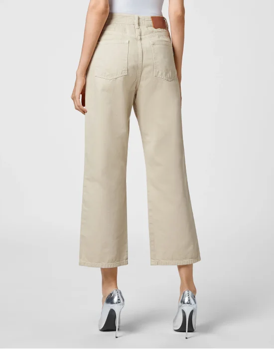 Denim Trousers Loose Fit Iconic Plein
