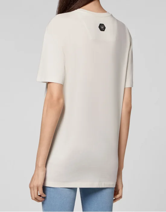 T-shirt Round Neck SS Crystal Signature