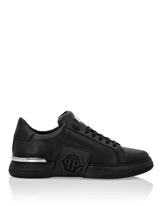 LO-TOP SNEAKERS PHANTOM KICK$ LEATHER HEXAGON