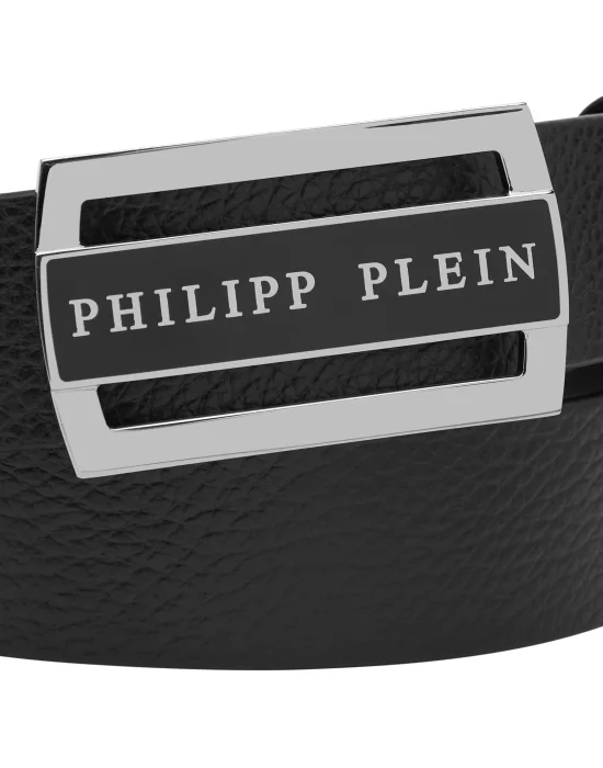 St Alce Leather Belt Philipp Plein TM