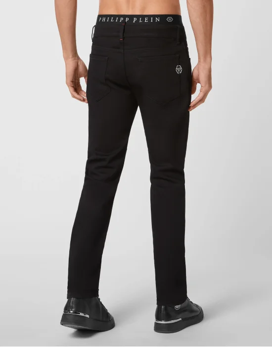 Denim Trousers Straight Supreme Comfort fit Hexagon