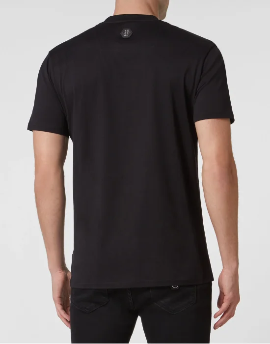T-shirt Round Neck SS with Crystals