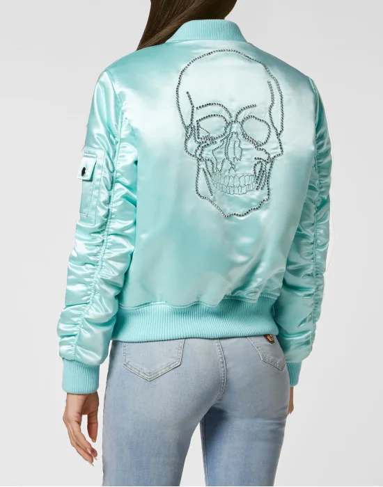 Nylon Bomber Oversize