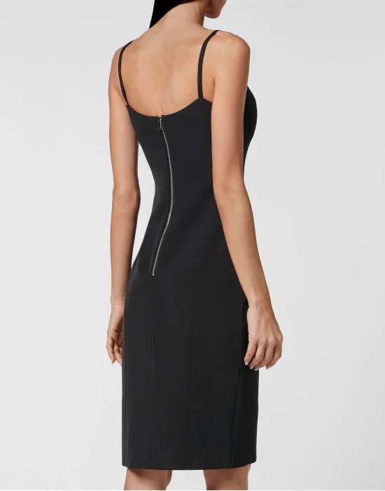 Cut Midi Dress