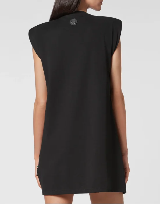 T-shirt Dress Stars with Crystals