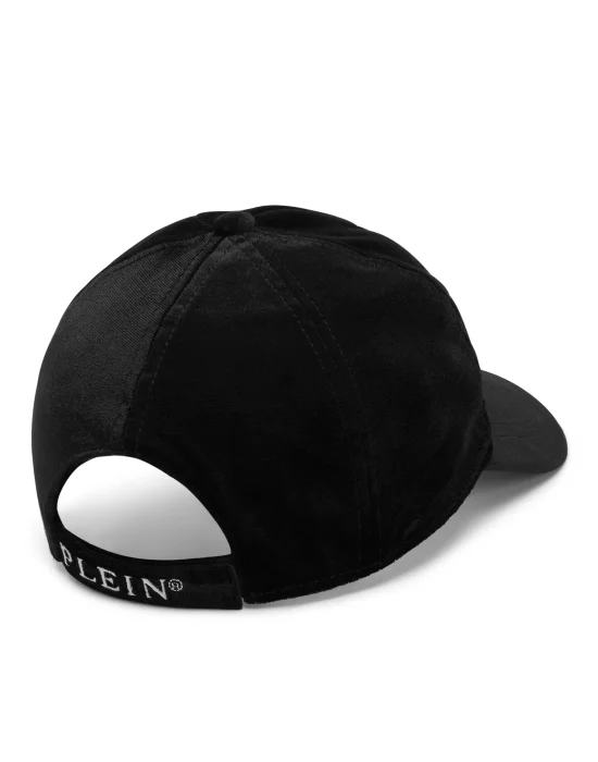 Velvet Baseball Cap Iconic Plein