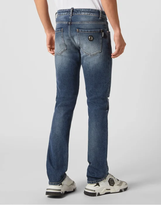 Denim Trousers Super Straight Cut