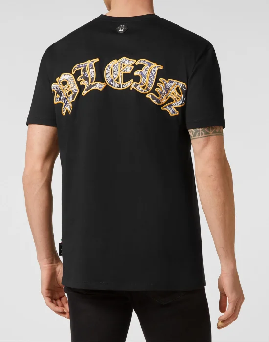 T-shirt Round Neck SS Paisley Gothic Plein
