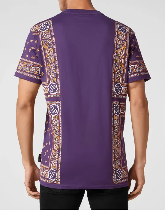 T-shirt Round Neck SS Paisley Bandana