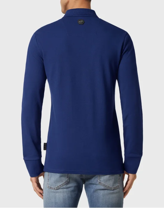 Polo shirt LS Skull&Bones