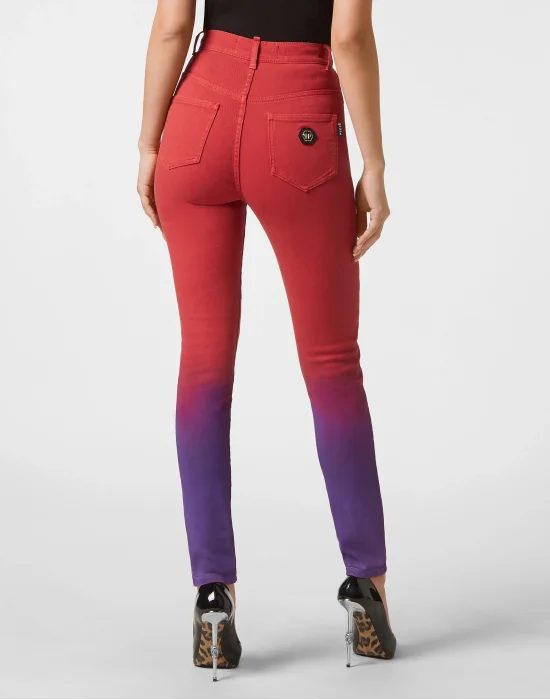 Denim Trousers Super High Waist Jegging