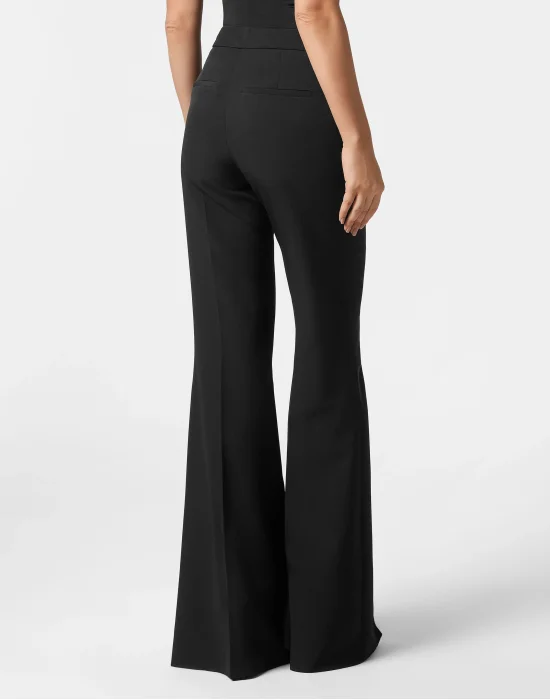 Cady Trousers Flare Fit