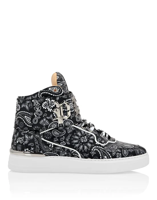 Hi-Top Sneakers Paisley