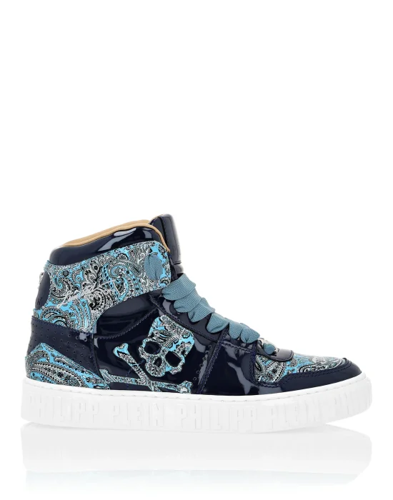 Hi-Top Sneakers Paisley