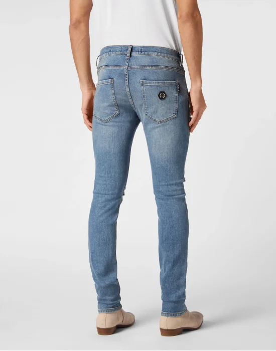 Rock Star Fit Trousers Skeleton