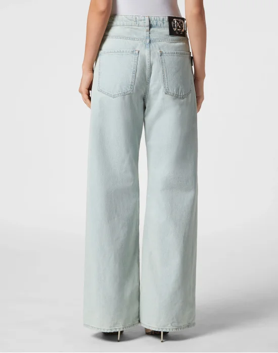 Denim Skater Trousers