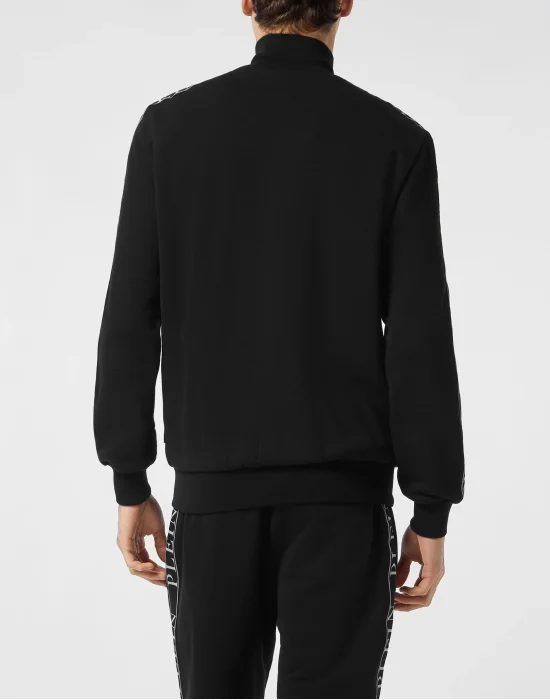 Fleece Tracksuit Jacket Plein Tape