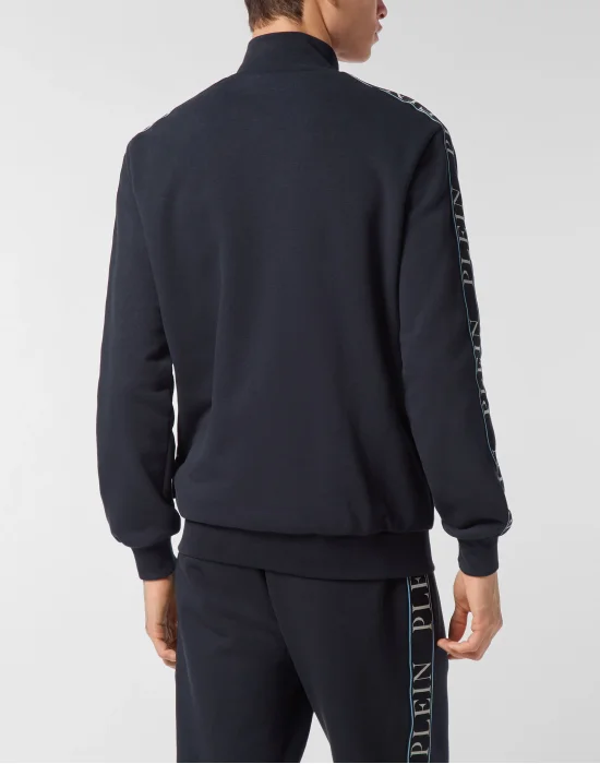 Fleece Tracksuit Jacket Plein Tape